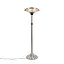 Hortus - Terrassevarmer gulvmodel med teleskop 900/1200/2100 W, HA, sølv