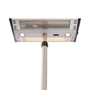 Hortus - Terrassevarmer gulvmodel 1000/2000 W, GT, sølv