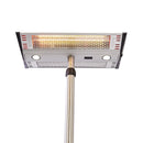 Hortus - Terrassevarmer gulvmodel 1000/2000 W, GT, sølv