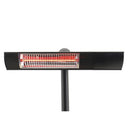 Hortus - Terrassevarmer gulvmodel GT 500/1000/1500W sort inkl. fjernbetjening