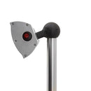 Hortus - Terrassevarmer gulvmodel GT 500/1000/1500W sølv inkl. fjernbetjening