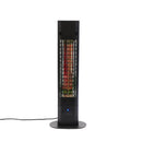 Hortus - Terrassevarmer gulvmodel 1800W - H: 90 cm m/soft touch og fjernbetjening - Bolig og Haven
