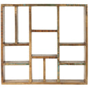 Fra Ib Laursen Væghylde m/forskellige rum UNIKA højde 60,5 centimeter