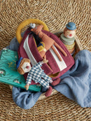 Bloomingville MINI - Theobald Soft Toy, Rød, Bomuld 6 dele