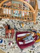 Bloomingville MINI - Theobald Soft Toy, Rød, Bomuld 6 dele