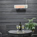 HEAT1 - Terrassevarmer eco high-line 2000W hvid