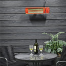 HEAT1 - Terrassevarmer eco high-line 2000W rød