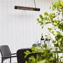 HEAT1 - Terrassevarmer eco high-line 2000W sort B73 cm