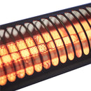 HEAT1 - Terrassevarmer eco high-line 2000W sort B73 cm