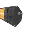 HEAT1 eco pro-line terrassevarmer vægmodel 2300W sort