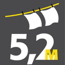 Artweger by Juwel - Væghængt tørrestativ, 80 cm