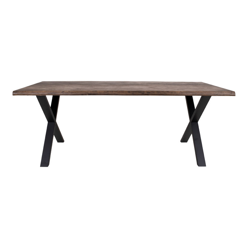 House Nordic - Toulon Spisebord - olieret eg med bølget kant - 200x95xh76x4 cm