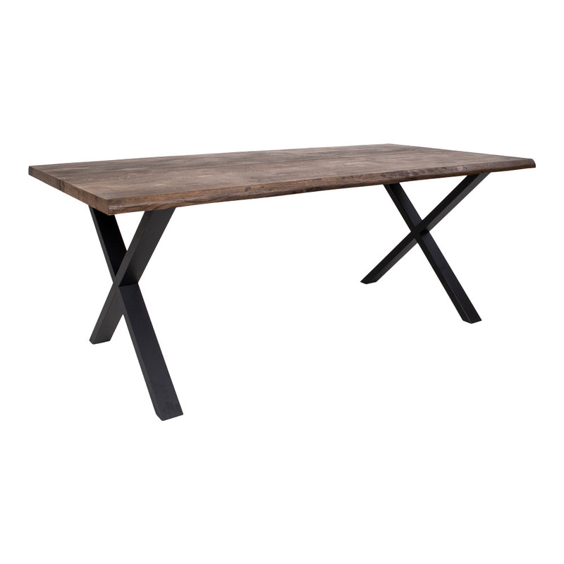 House Nordic - Toulon Spisebord - olieret eg med bølget kant - 200x95xh76x4 cm