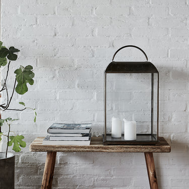 House Doctor - Bænk, Nadi, Natural L81 cm - Bolig og Haven