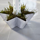 House Doctor Lysestage, Mold Star, Grå - H11 cm