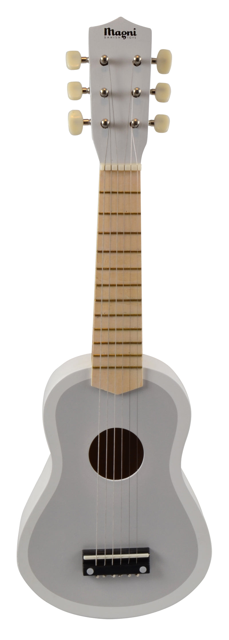 Magni - Guitar i grå/hvid i træ