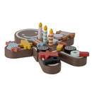 Bloomingville MINI - Tala Legetøjsmad, Brun, MDF 16 dele