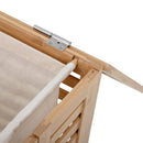 Bloomingville - Aden Vasketøjskurv, Natur, Bambus H52 cm