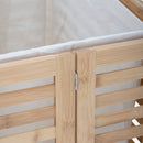 Bloomingville - Aden Vasketøjskurv, Natur, Bambus H52 cm