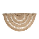 Bloomingville - Thon Tæppe, Natur, Jute Ø182 cm