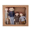 Bloomingville MINI - Webster Dukke, Brun, Bomuld 4 stk.