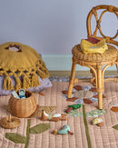 Bloomingville MINI - Tio Soft Toy, Brun, Hør 5 dele