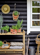 Bloomingville - Dusan Spand, Grå, Metal H30 cm