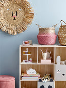 Bloomingville MINI - Basir Væg Dekoration, Natur, Vandhyacint