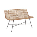 Bloomingville - Hallie Sofa, Natur, Rattan L120 cm