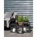 Cort Plaid - mørkegråt og hvidt bomuld design C