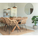 Bombay Gulvtæppe - i flettet natur jute 4 størrelser