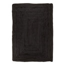 Bombay Gulvtæppe - i flettet mørkegrå jute 3 størrelser