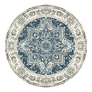 Havana Tæppe Blå diameter 200 centimeter