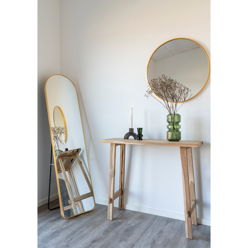 House Nordic - Madrid Spejl - Messing look - 40x150 cm