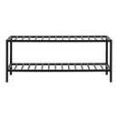 House Nordic - Vita Skohylde med to hylder, B79 cm