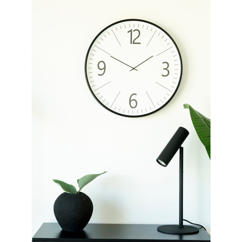 House Nordic - Biel Vægur - sort og hvid Ø51 cm