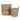 Gili Basket Natur 2 styk