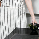 House Doctor - Forklæde, Dry, Hvid m. sorte striber 1 stk.