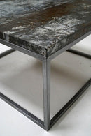 Trademark Living - Houston sofabord kvadratisk og råt 70x70 cm