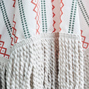 House Doctor - Strand/Haveparasol, Umbra, Rød/Grøn Ø190 cm