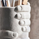 House Doctor - Opbevaring, Handy, Grå/Brun H18 cm