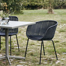 House Doctor - Lænestol Hapur, Sort H78 cm