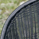 House Doctor - Lænestol Hapur, Sort H78 cm