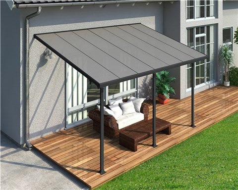 Palram - Canopia Feria terrasseoverdækning 12,5 m2, antracitgrå