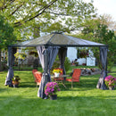 Palram - Canopia Palermo pavillon 3600, antracitgrå