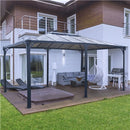 Palram - Canopia Martinique 5000 havepavillon, antracitgrå