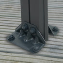 Palram - Canopia Martinique 4300 havepavillon, antracitgrå