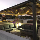 Palram - Canopia Martinique 4300 havepavillon, antracitgrå