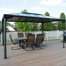 Palram - Canopia Martinique 4300 havepavillon, antracitgrå