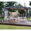 Palram - Canopia Martinique 4300 havepavillon, antracitgrå